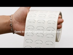 Adesivo di sicurezza del sigillo a prova di manomissione