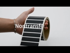 Etichette adesive ad alta temperatura da 25 mm x 10 mm 1 millimetro di materiale poliamidico bianco opaco