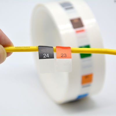 Custom Waterproof Cable Labels Industrial Strong Adhesive Stickers